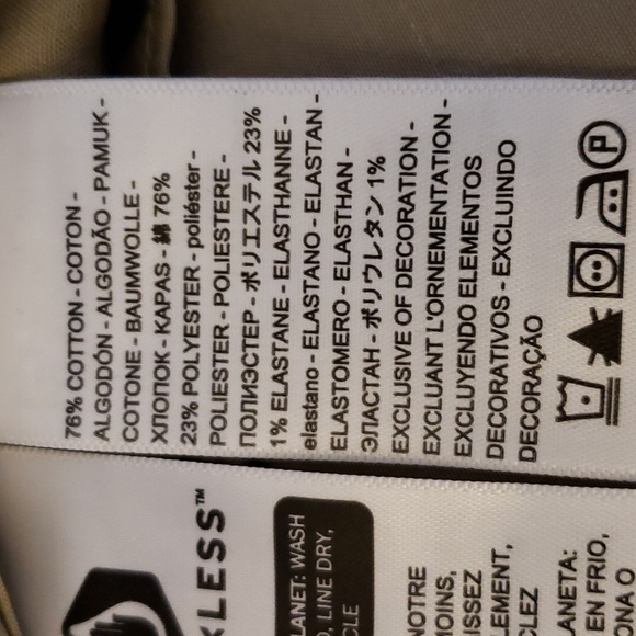 Dockers® Straight Fit Signature Lux Cotton Stretch Khaki Pant 38x30 - Picture 6 of 6